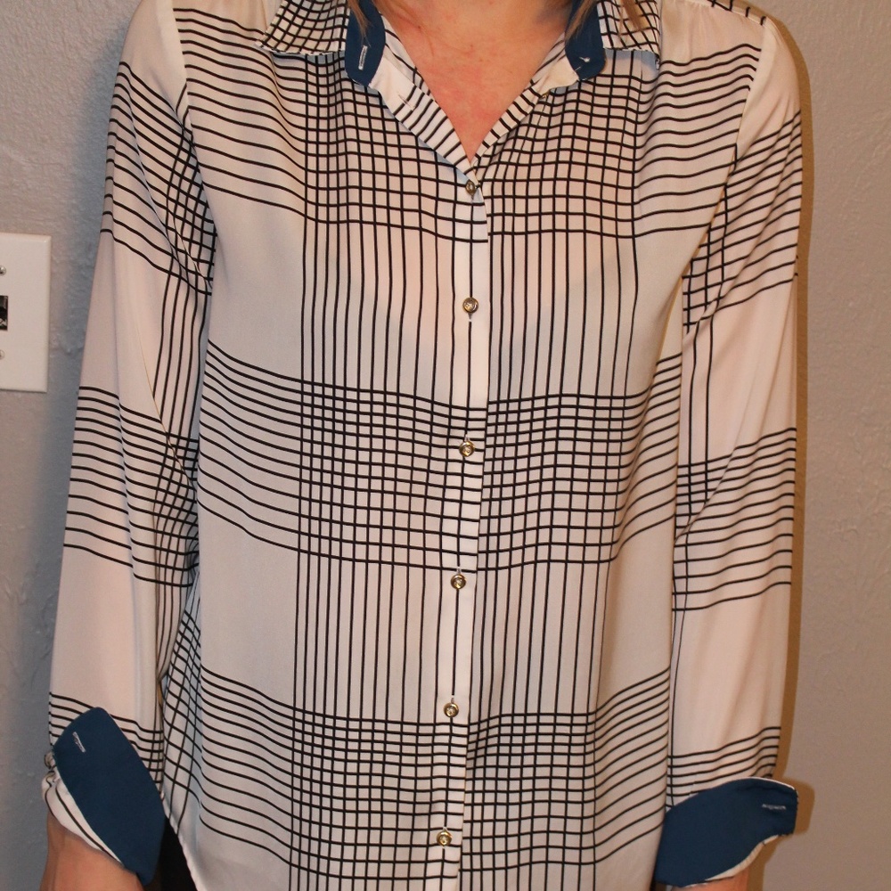 Silk Button-up Top